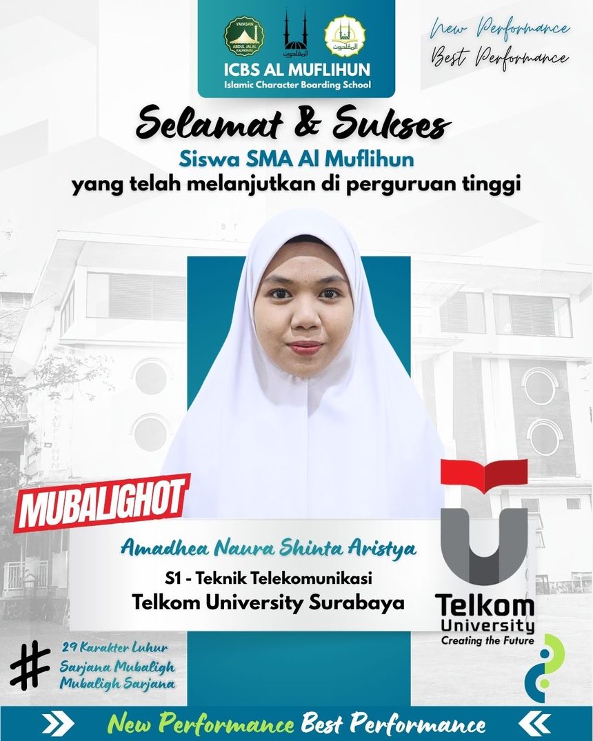 S1 Teknik Telekomunikasi &middot; Telkom University — Instagram ICBS Al Muflihun