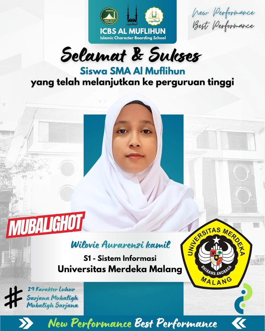 S1 Sistem Informasi &middot; Universitas Merdeka Malang — Instagram ICBS Al Muflihun